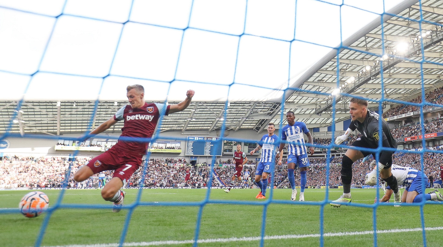 West Ham vs Brighton last five H2Hs