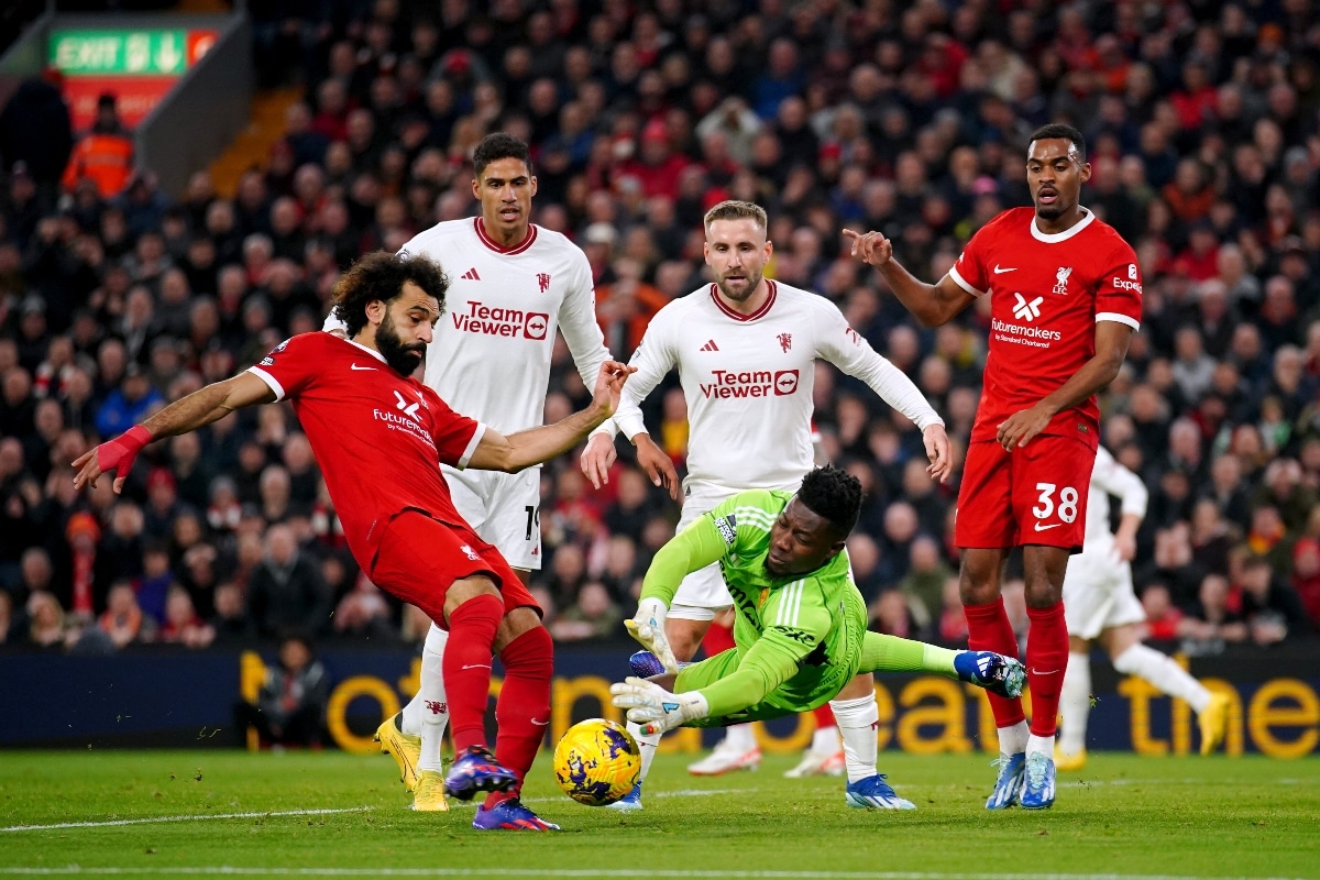 man utd vs liverpool last five h2hs