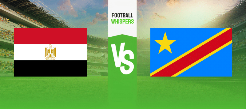 Egypt vs DR Congo prediction 