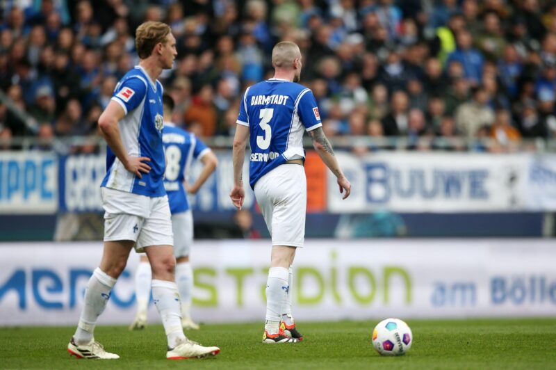 Darmstadt in Bundesliga action