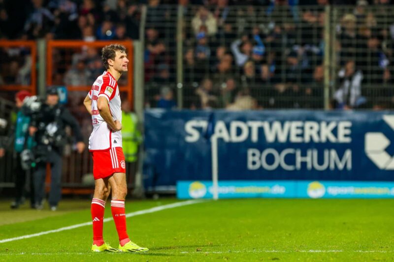 Bayern Munich's experienced Thomas Muller