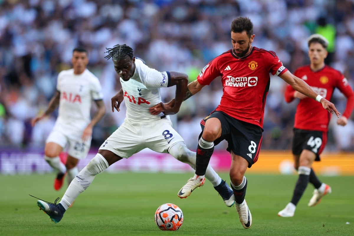 Man Utd v Tottenham last five H2Hs