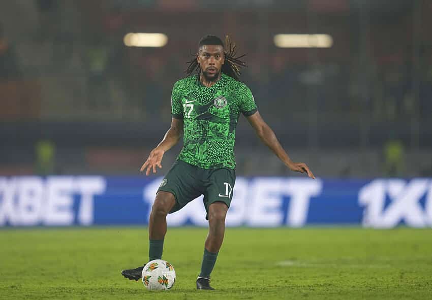 Alex Iwobi Nigeria caps: Iwobi has 73