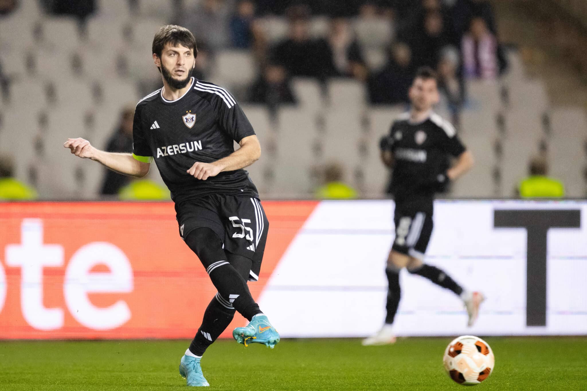 Qarabag in Europa League action