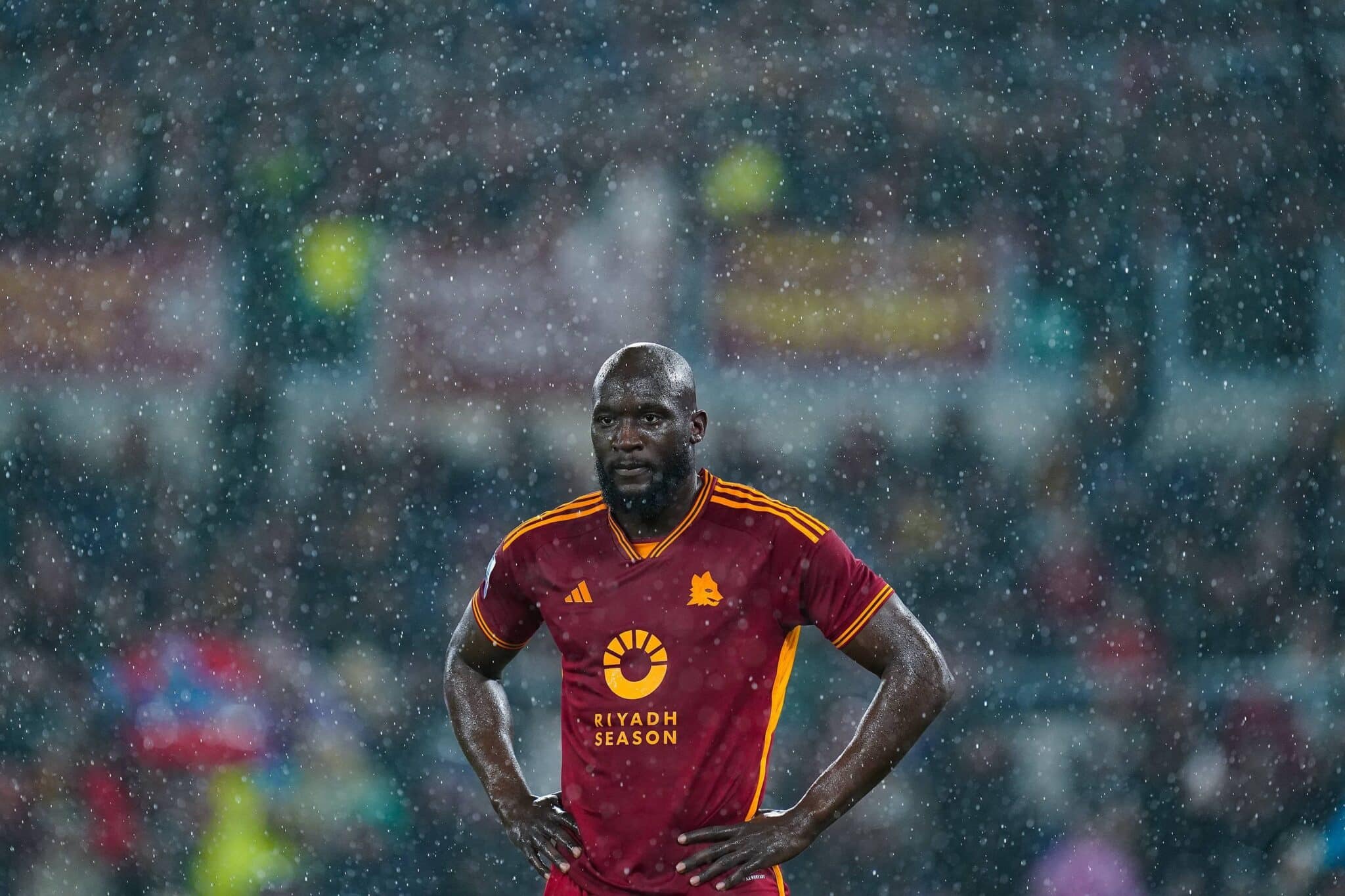 Ромелу Лукаку в матче против Интера