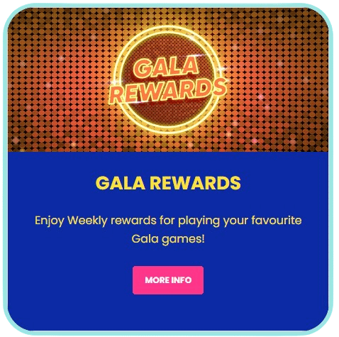 Gala Spin rewards section
