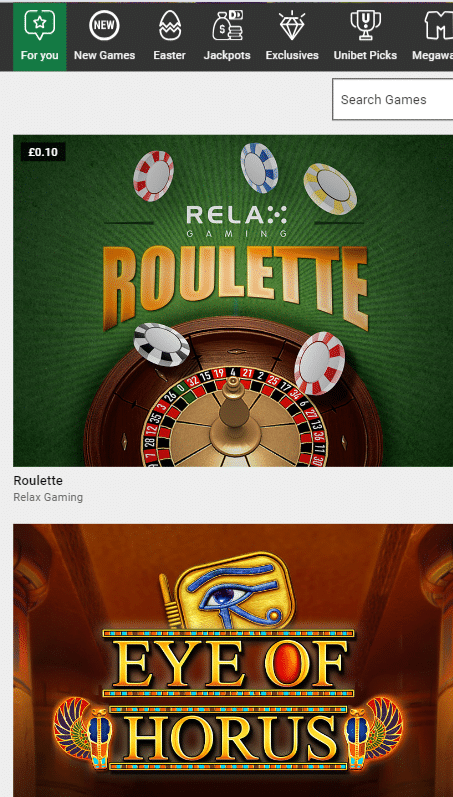 Unibet casino review UK