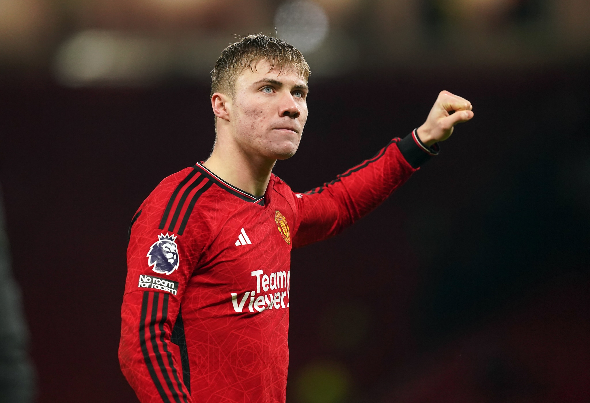 Joshua Zirkzee Man Utd debut