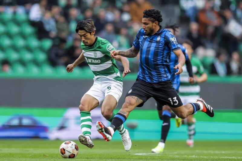 Atalanta in Europa League action