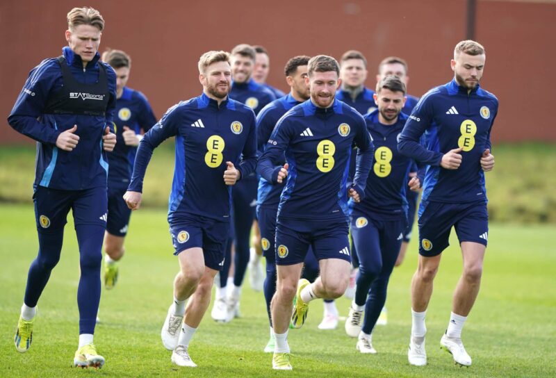 Scotland gearing up to face the Netherlands