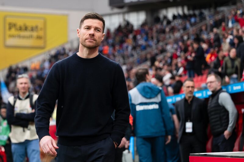 Bayer Leverkusen manager Xabi Alonso