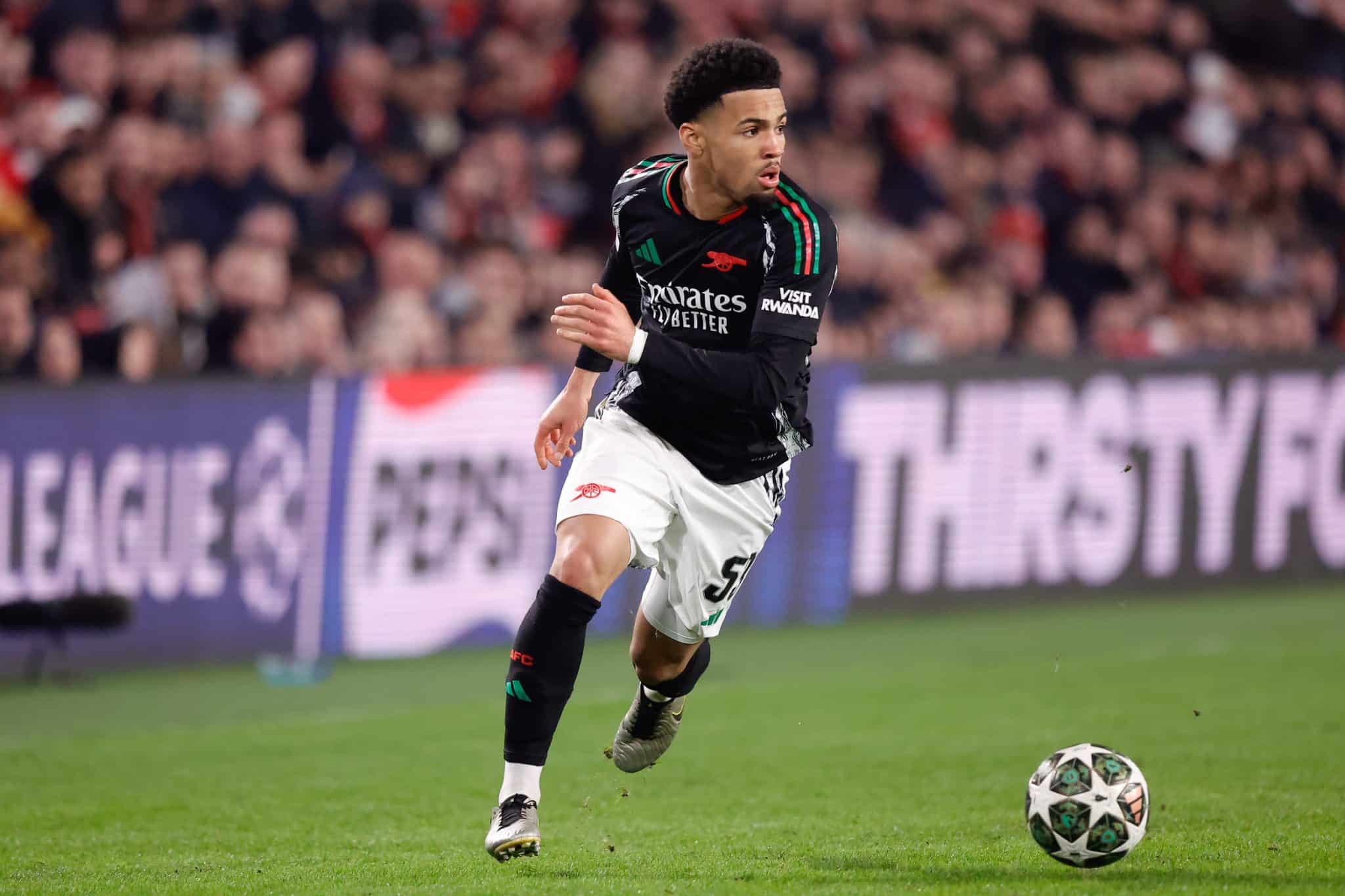 Ethan Nwaneri of Arsenal