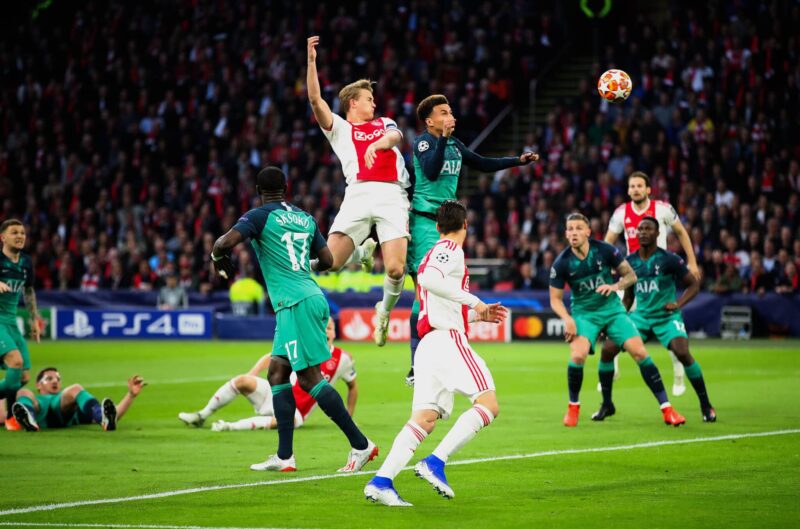 Ajax record against English teams
