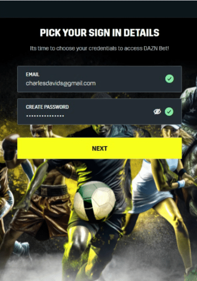 Daznbet login