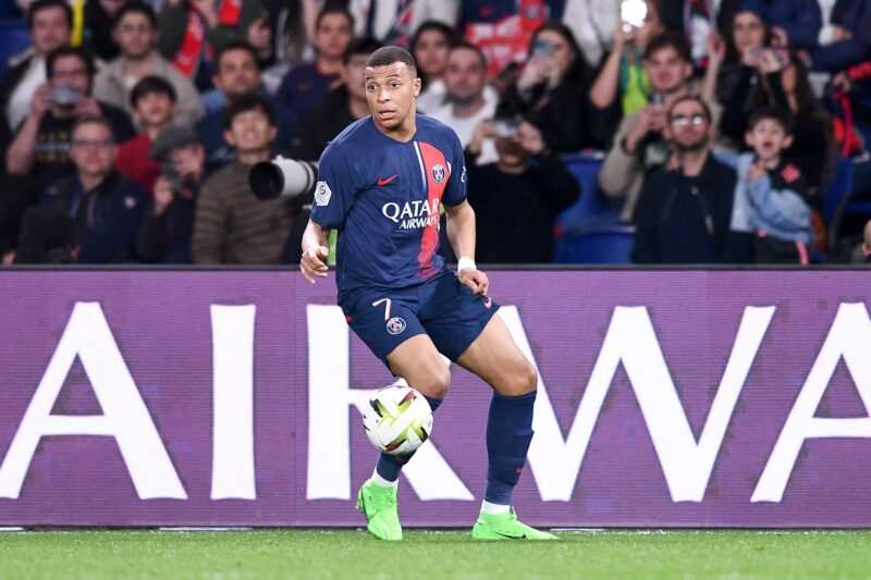 PSG's Kylian Mbappe