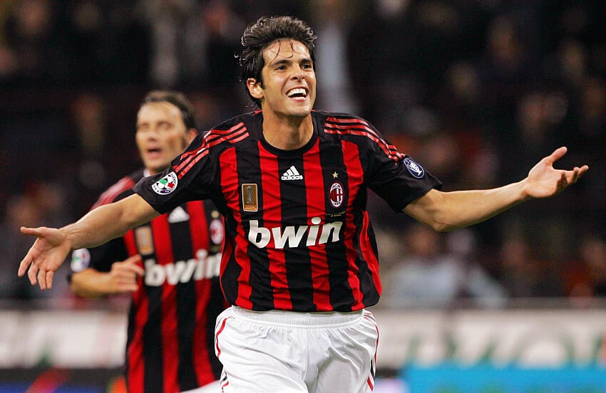 Kaka was one of the best attacking midfielders in the world 