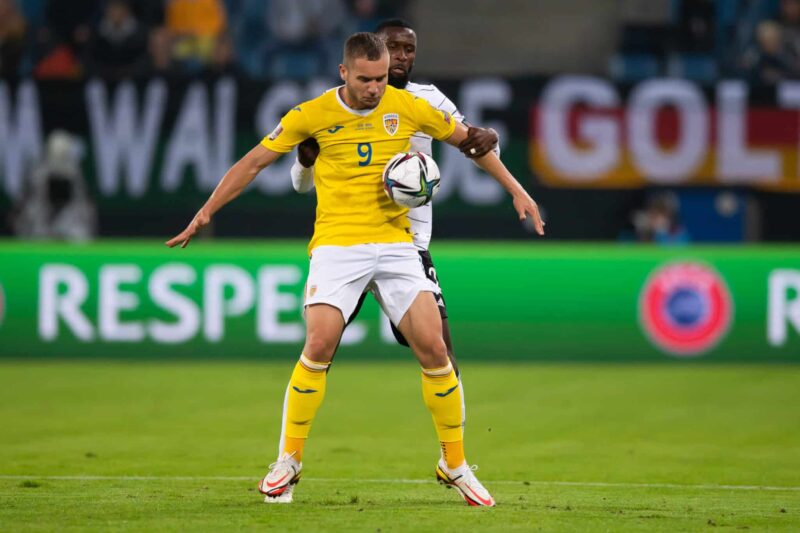 Romanian international George Puscas