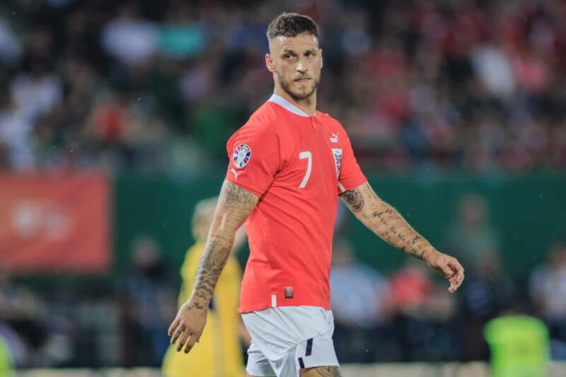 Marko Arnautovic of Austria
