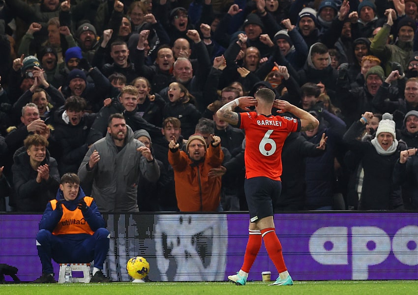 Barkley could be one of the Luton players leaving this summer