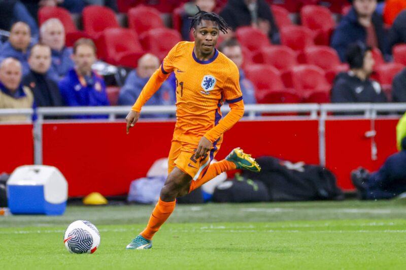 Netherlands' Jeremie Frimpong