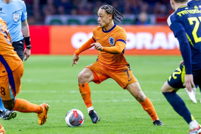 Netherlands international Xavi Simons