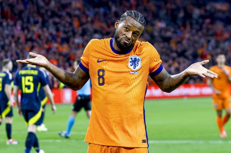 Dutch international Georginio Wijnaldum