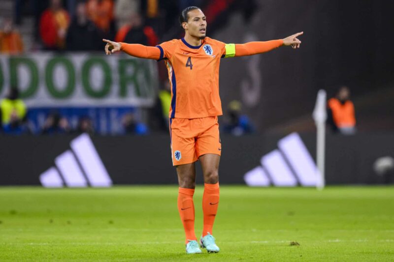 Netherlands captain Virgil van Dijk