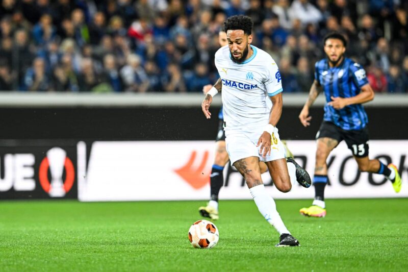 Marseille's Pierre-Emerick Aubameyang