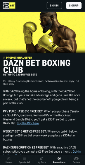 daznbet free bets