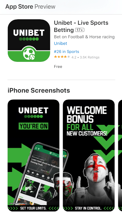 Unibet app