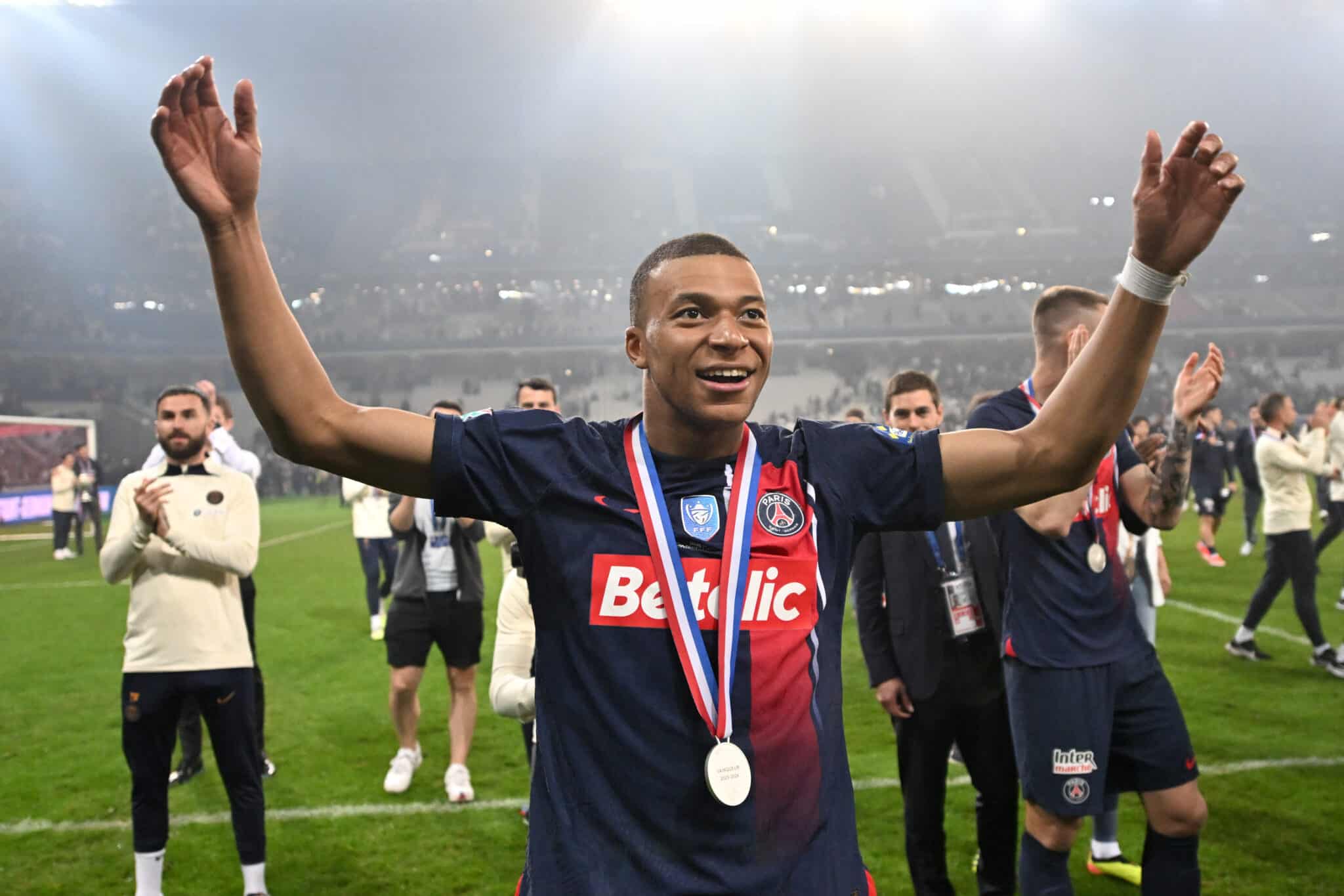 Mbappe wins yet another medal