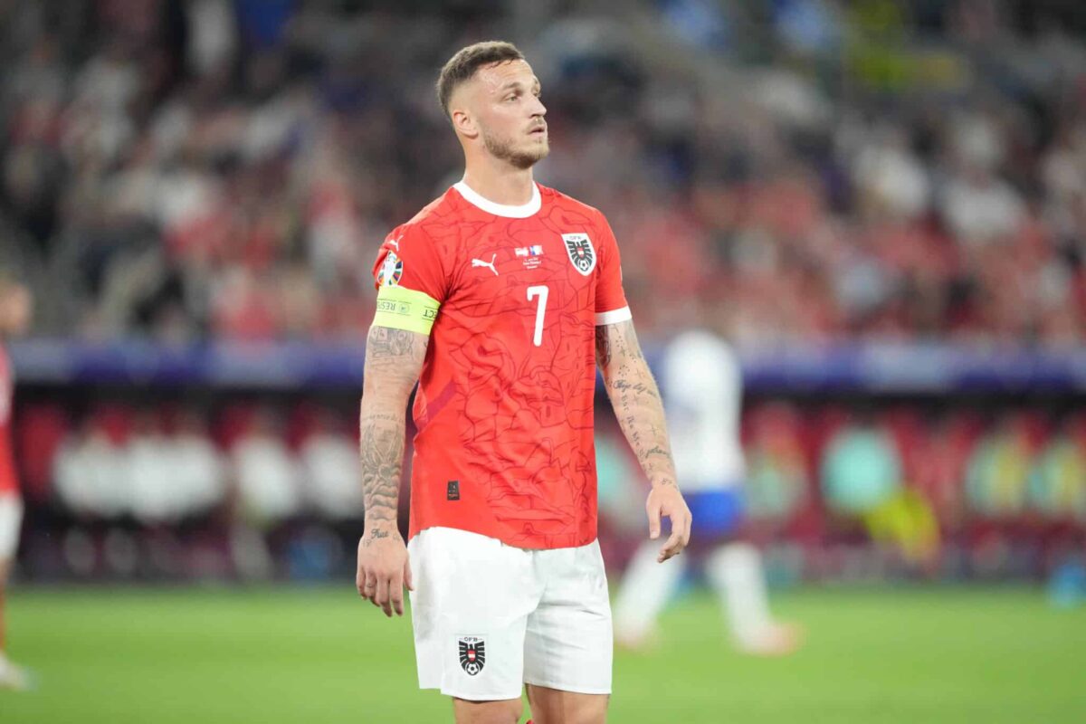 Austria's Marko Arnautovic