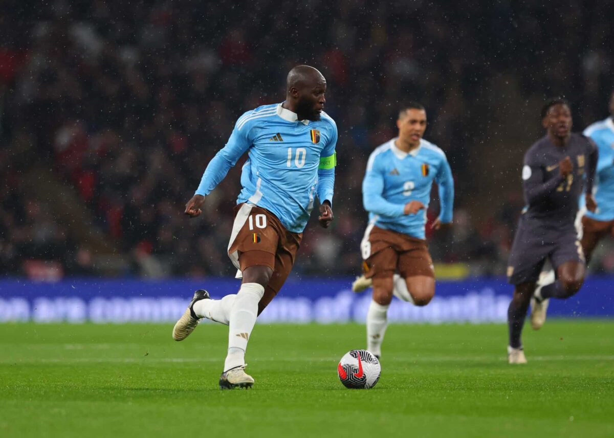 Belgium's Romelu Lukaku