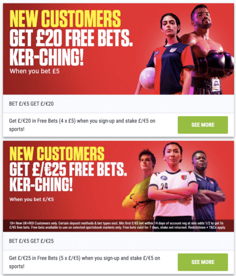 Ladbrokes app bonus