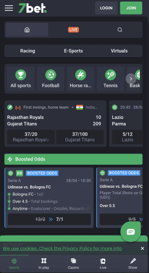 7bet football betting app best football betting sites UK