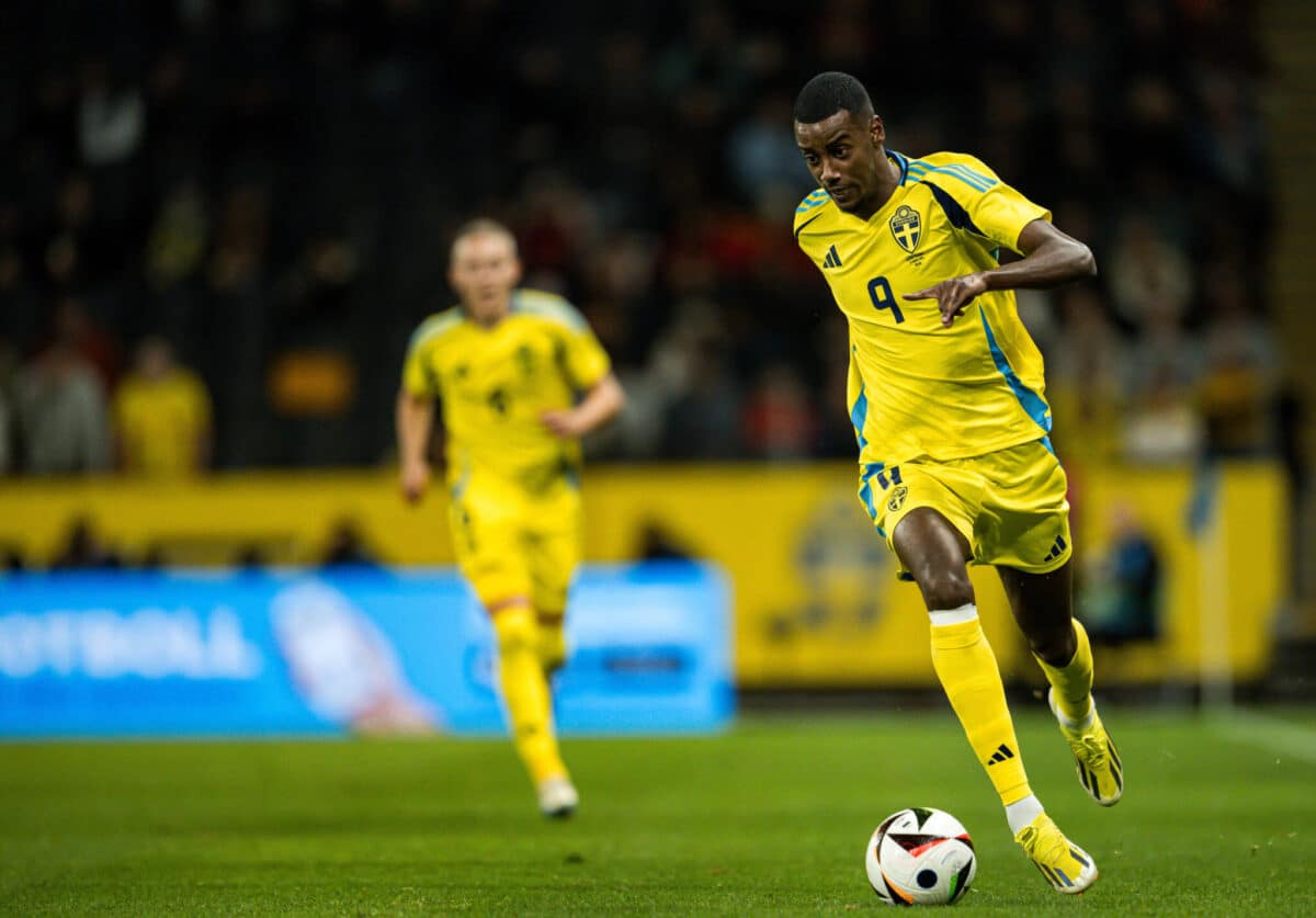 Sweden striker Alexander Isak