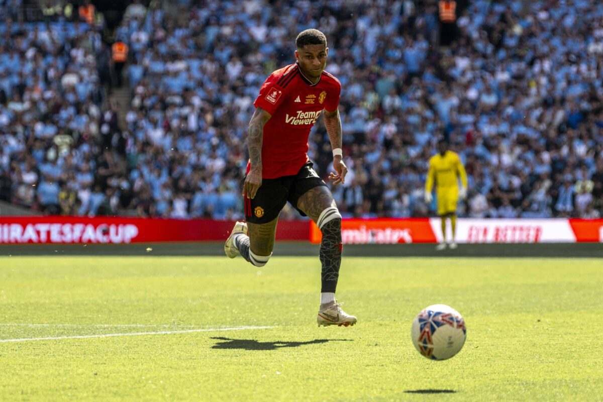 Man Utd's Marcus Rashford