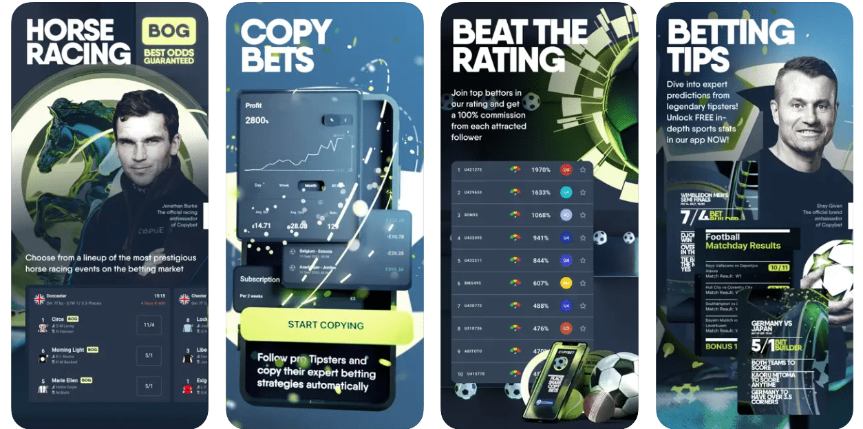 Copybet app review