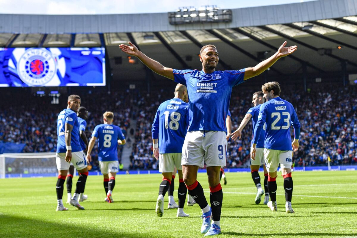 Rangers striker Cyriel Dessers