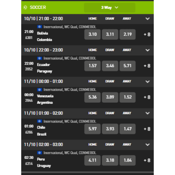 Playabets app place a bet