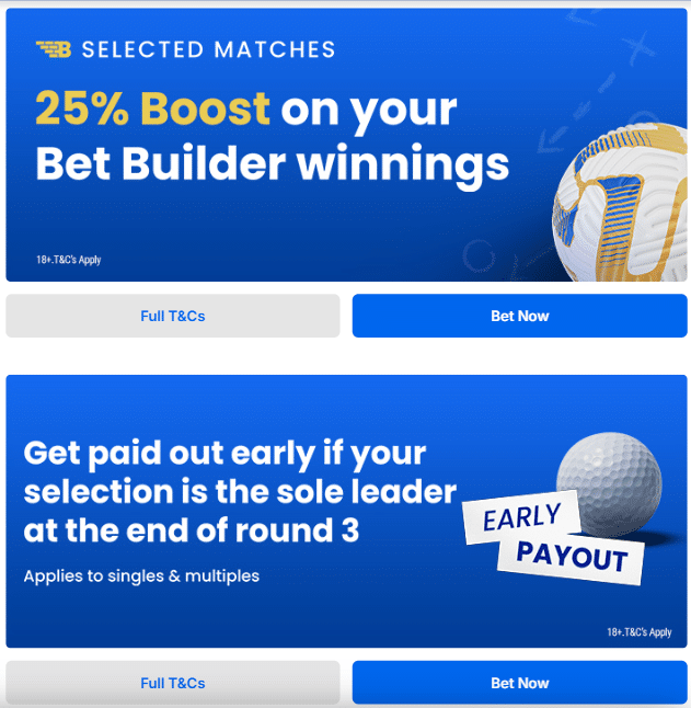 other boylesports promotions for existing customers