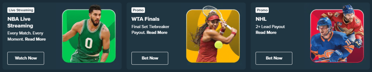 Stake offers for existing customers include bet boosts, early payouts