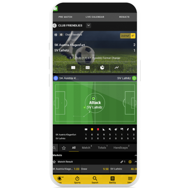 Betshezi app live betting window
