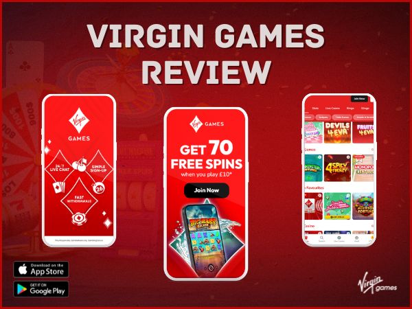 Virgin Games Review March 2026: Bonuses, Games & App Guide