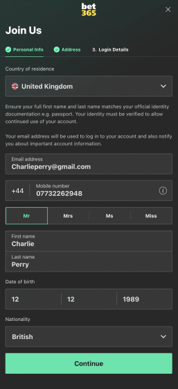 bet365 casino bonus code sign up