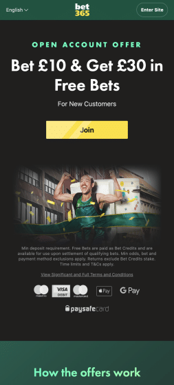 Bet365 bonus code SPORTSMAX