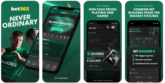 best football betting apps uk: Bet365 