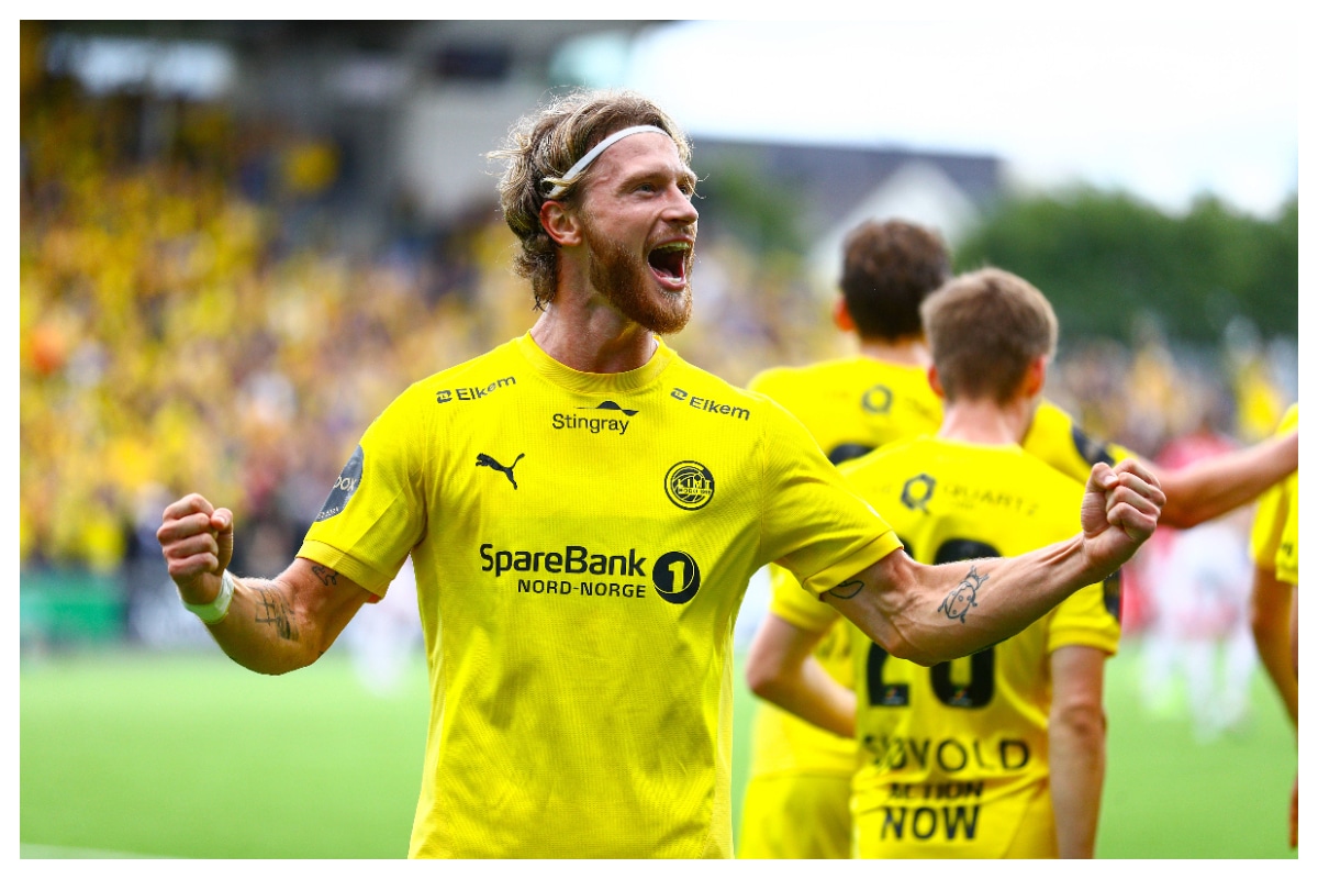 Kasper Hogh celebrating || Credit - Imago