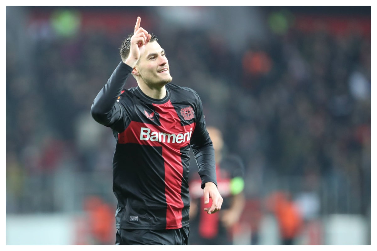 Patrick Schick celebrating his goal || Credit - Imago