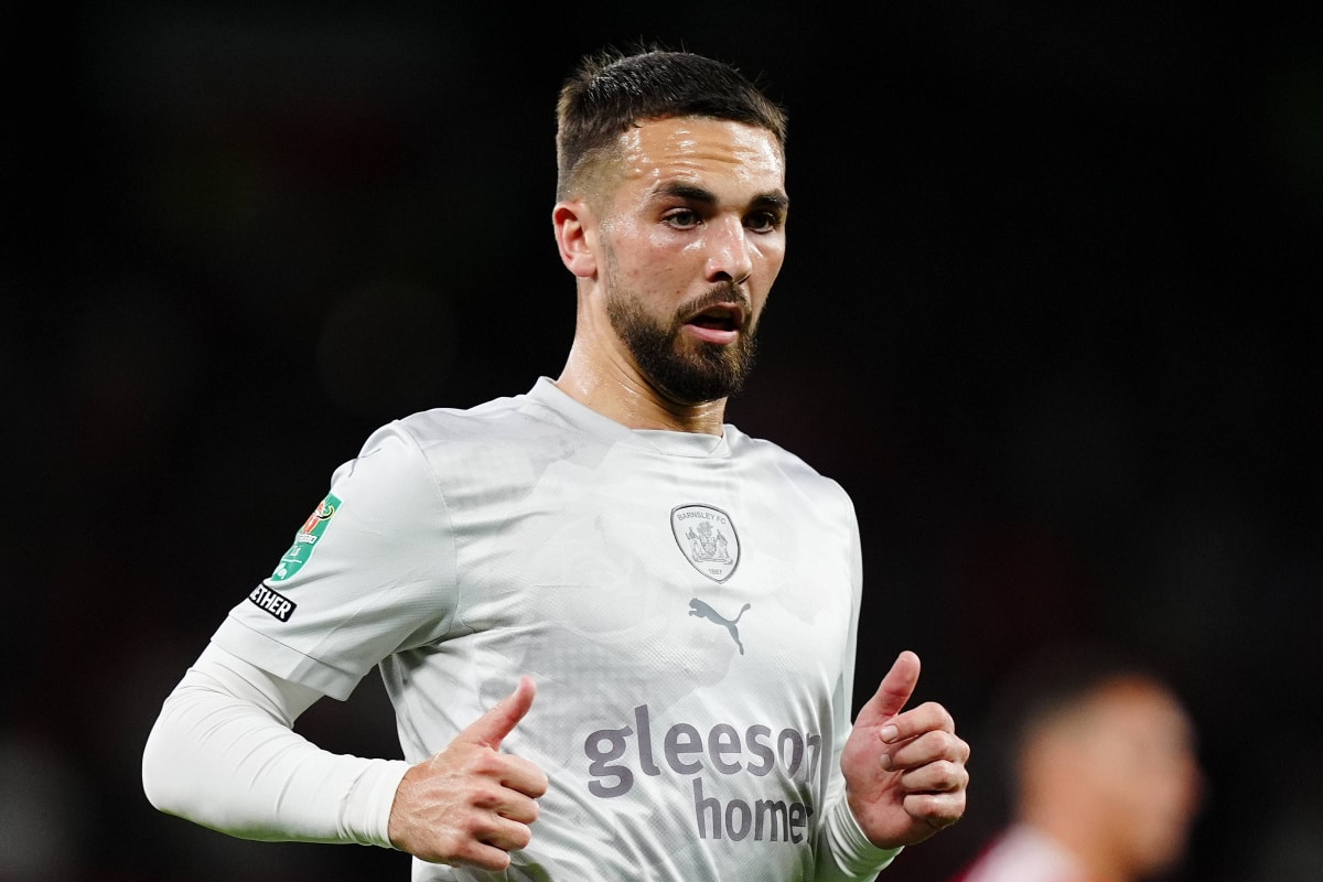 Adam Phillips in action for Barnsley